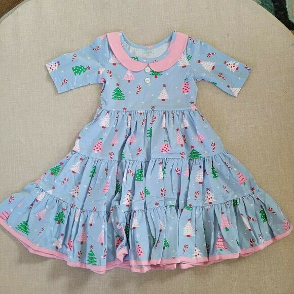 Eleanor Rose Candy Cane Lane Candy Trees Mari Dress - Picture 2 of 8